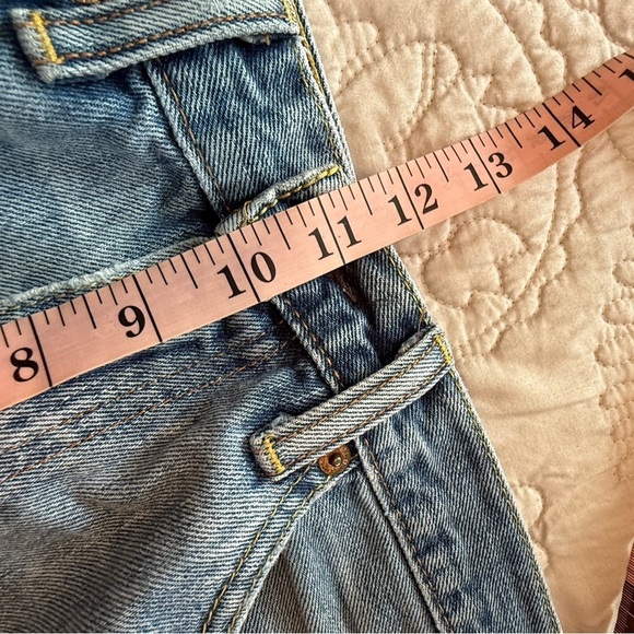 Levi's 505 Light Wash Straight Leg Jeans 34/29 - Picture 6 of 7